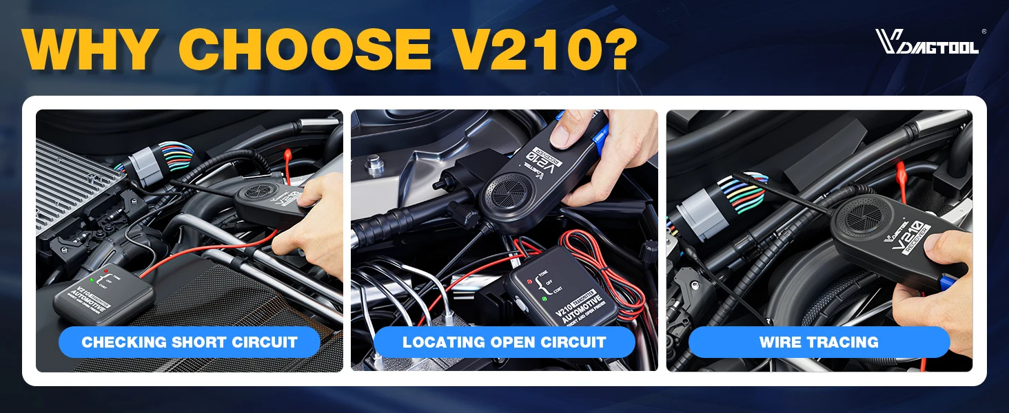 VDIAGTOOL V210 Automotive Schaltungstester