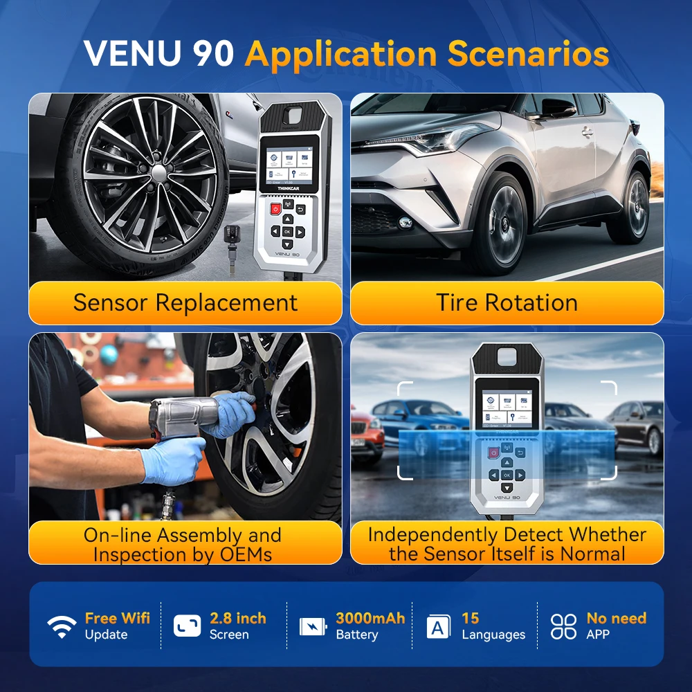 VENU 90 TPMS Reifendruckwerkzeug