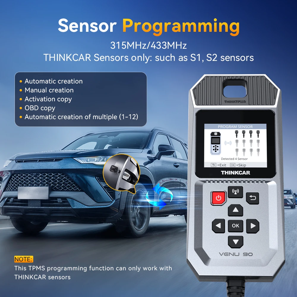 VENU 90 TPMS Reifendruckwerkzeug
