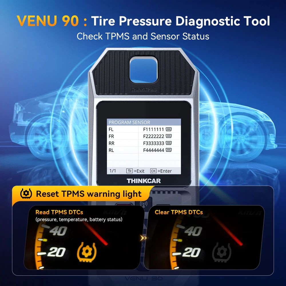 VENU 90 TPMS Reifendruckwerkzeug