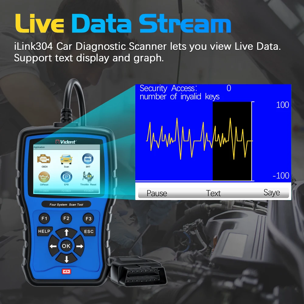 Vident ILink304 OBD2 Automobilscanner