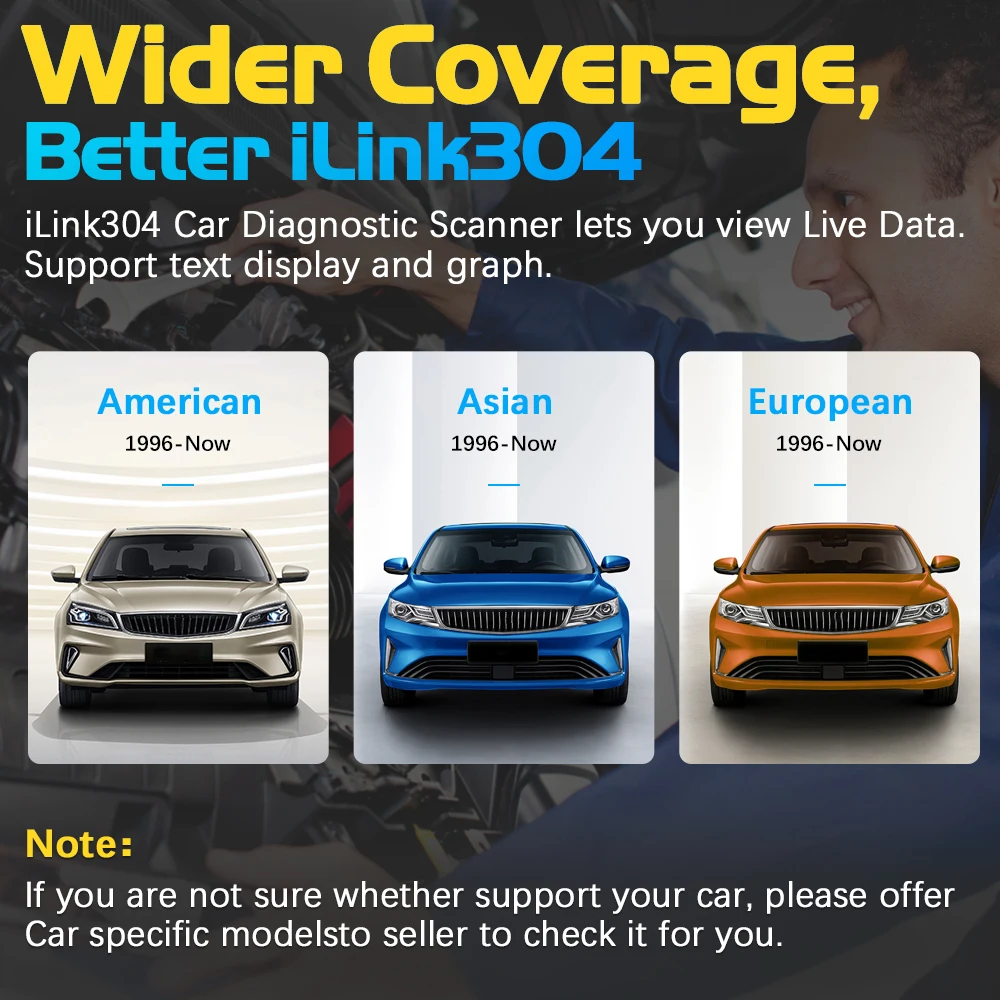 Vident ILink304 OBD2 Automobilscanner