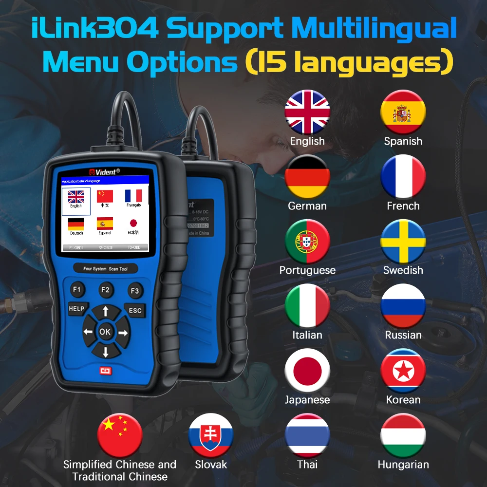 Vident ILink304 OBD2 Automobilscanner