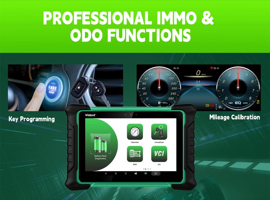 VIDENT iSmart920 EV Diagnosescanner