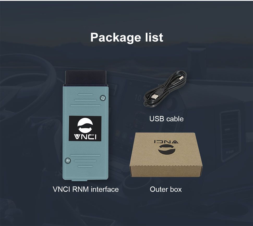 VNCI RNM Nissan Renault Mitsubishi 3-in-1 Diagnose Schnittstelle