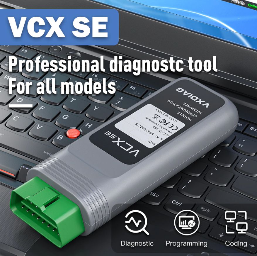 VXDIAG VCX SE DOIP Hardware Volle Marken 11 in 1 Diagnose JLR HONDA GM VW FORD MAZDA TOYOTA Subaru VOLVO BMW BENZ PW2