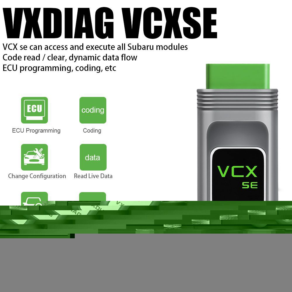 VXDIAG VCX SE for Subaru OBD2 Diagnostic Tool