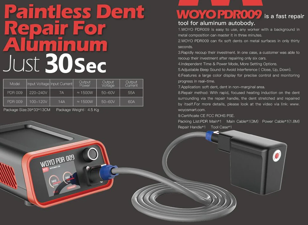 WOYO PDR009 Autokarosserie Dent