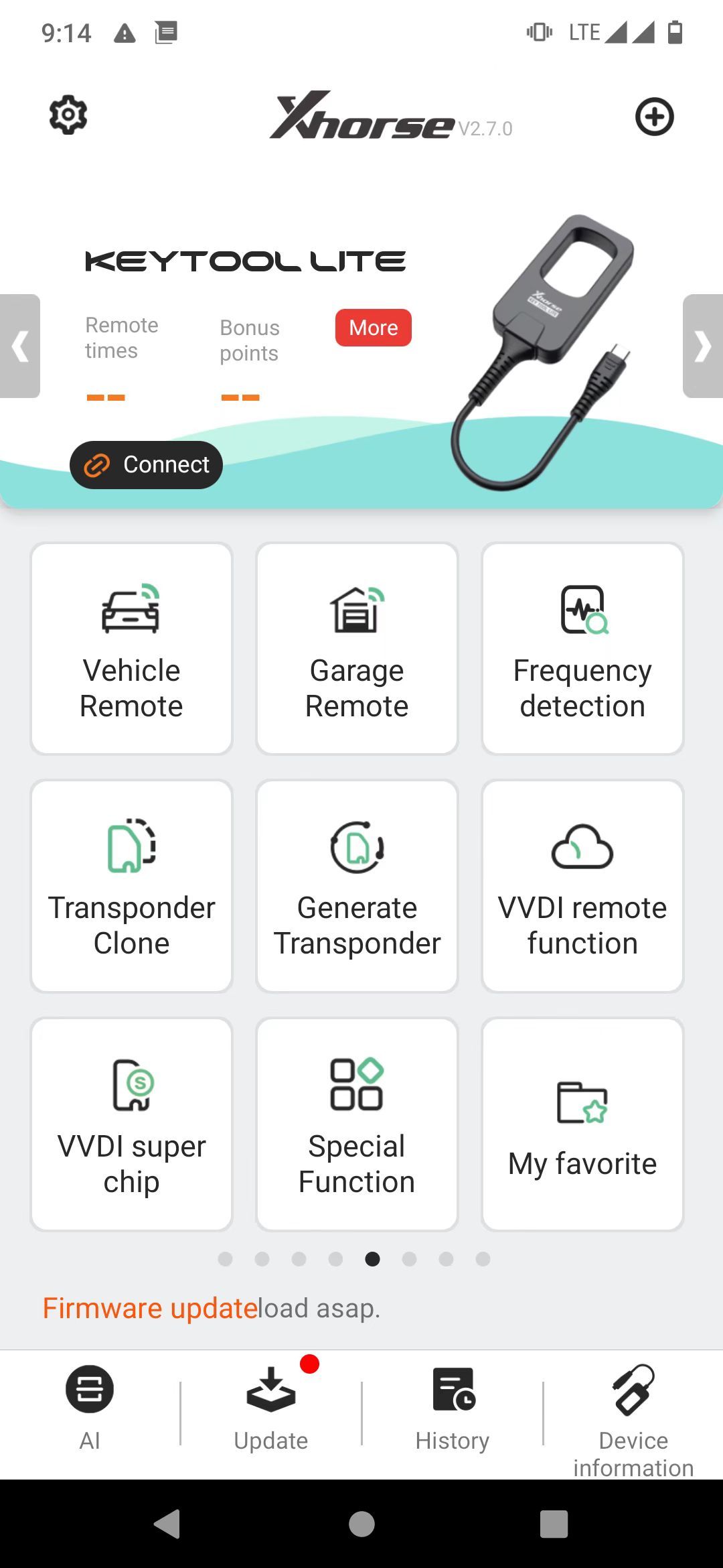Xhorse VVDI BEE Key Tool Lite Arbeiten auf Android-Telefon