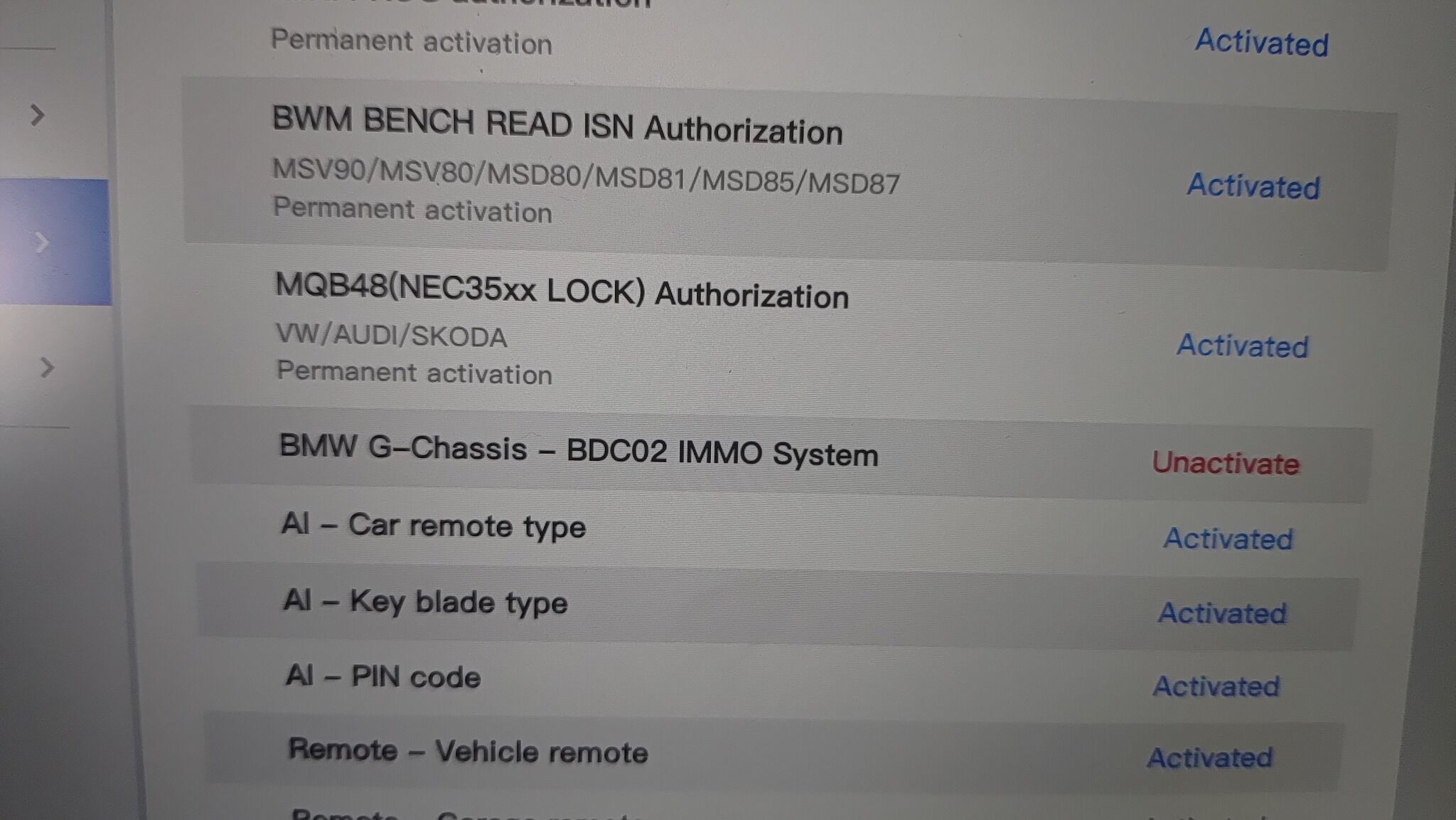 2025 Xhorse XDNPBGGL BMW G Serie BDC2 Adapter 