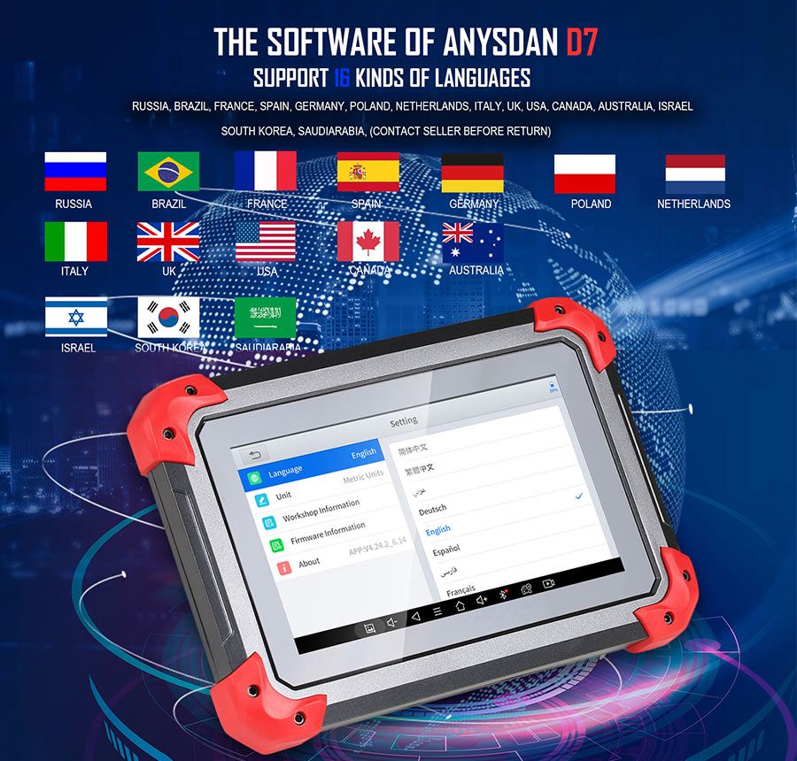 XTOOL D7 Automotive Diagnostik Werkzeug