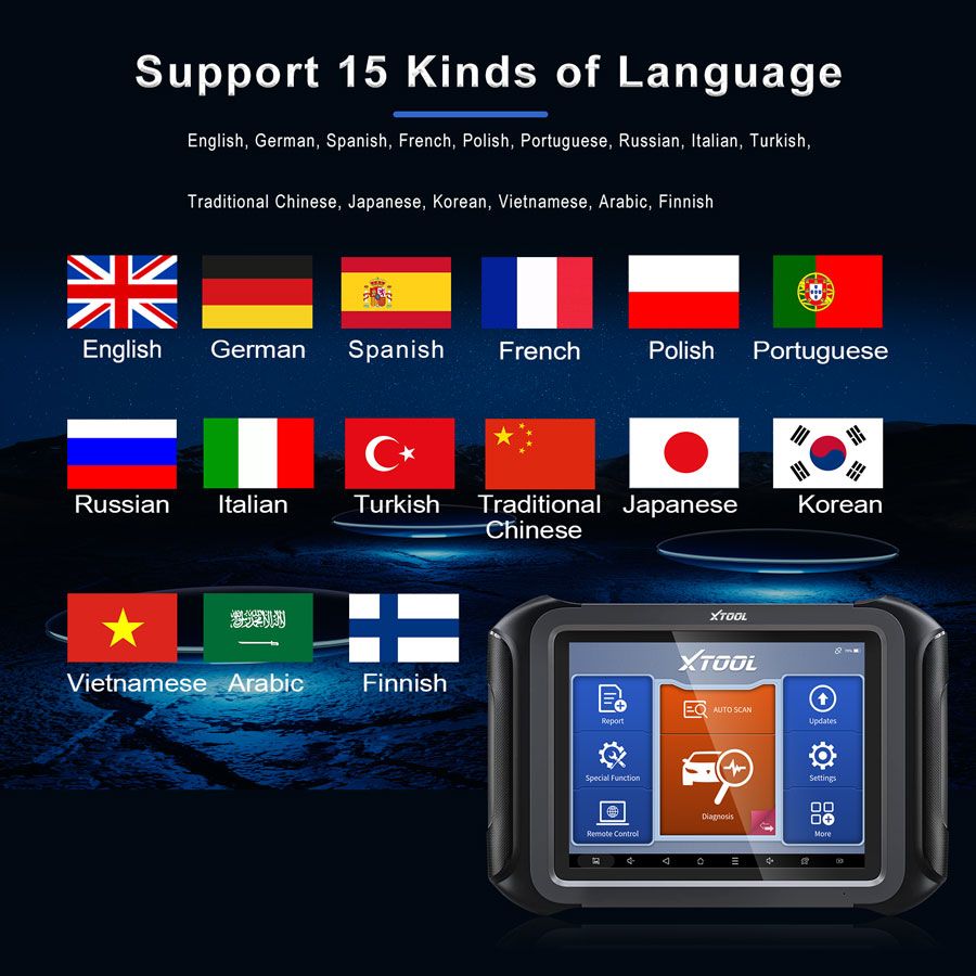 XTOOL D9HD Truck and Car diagnostic tool