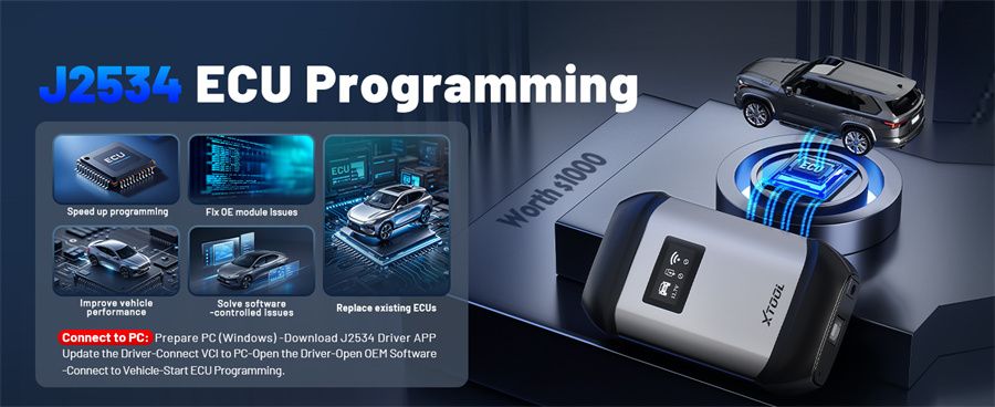 XTOOL D9 MAX professioneller Diagnosescanner