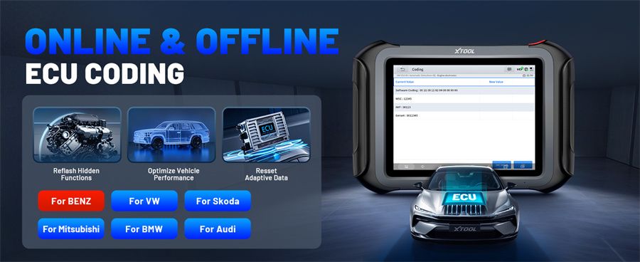 XTOOL D9 MAX professioneller Diagnosescanner