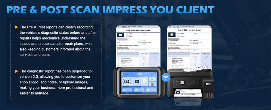 XTOOL D9S Pro Auto Diagnosescanner Unterstützung ECU Codierung Schlüsselprogrammierung