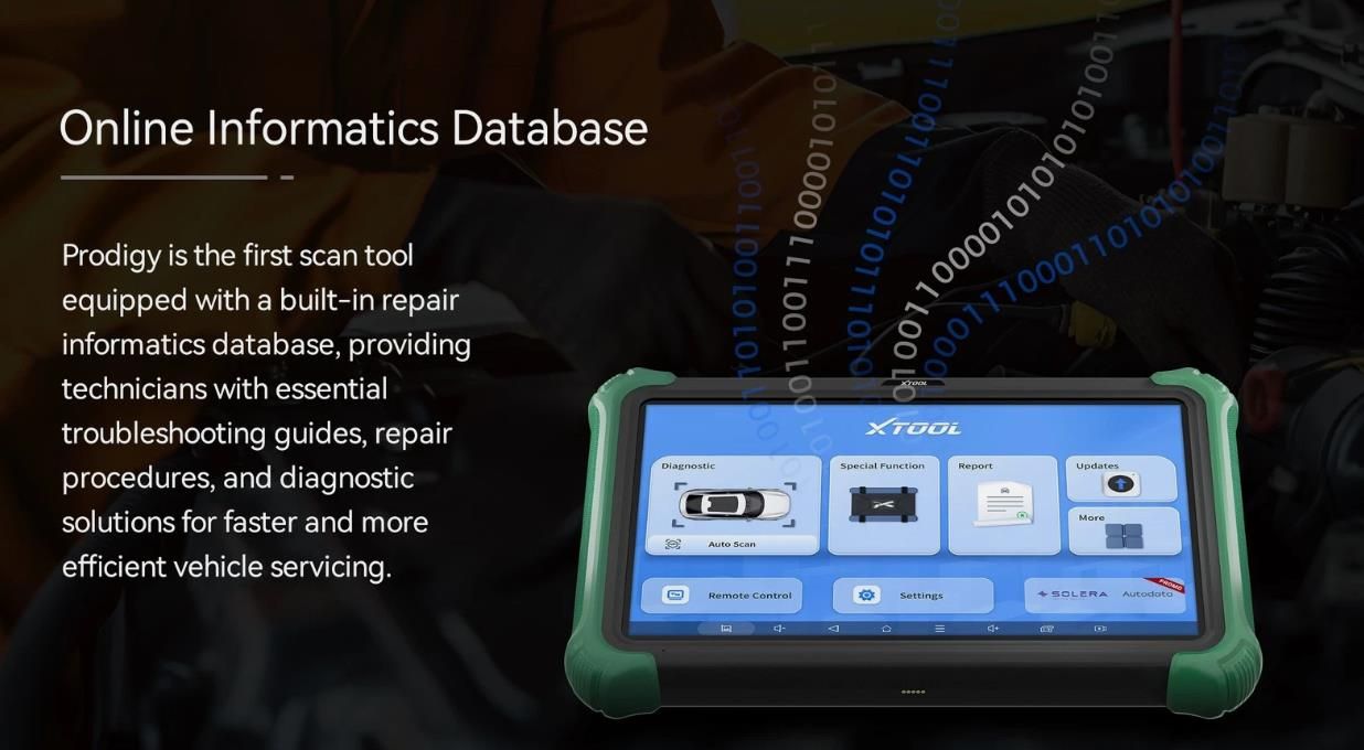 XTOOL PRODIGY Flaggschiff bidirektionales intelligentes Diagnosesystem