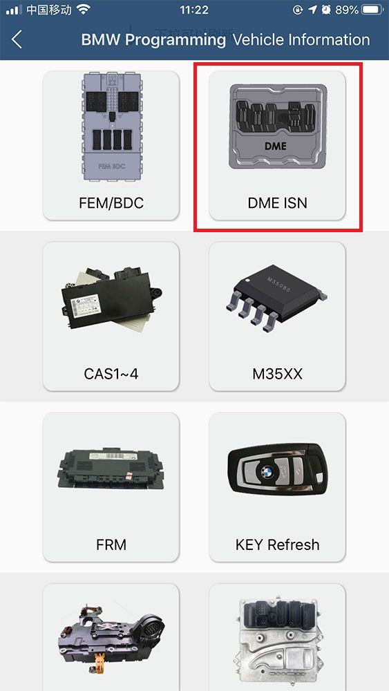 Yanhua ACDP BMW-DME-Adapter X8 Bench Interface Board für N45/N46 DME ISN Lesen/Schreiben und Klonen