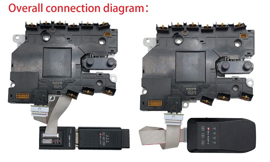 YANHUA ACDP Modul 43: Nissan 07A Getriebe Daten lesen/schreiben